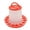 Red, variant on Travelwant Chicken Automatic Feeder Fowl Poultry Farming Breeding Water Food Feed Dispenser Poultry Feeder, Waste Free Chicken Feeder Jar, Baby Chick Feeder for Birds Pigeon Quail