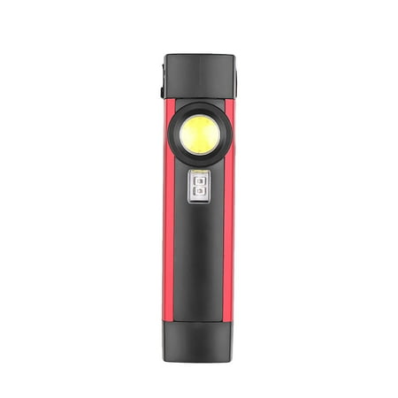 

Mnycxen XPE+COB LED+395 Purple light Flashlight USB Rechargeable LED Work Light Magnetic