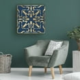 thumbnail image 3 of Trademark Fine Art Alonzo Saunders  Motif on Blue VII Canvas Wall Art, 3 of 4