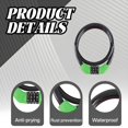 thumbnail image 3 of MELIVO Bike Lock,16.54" Bike Lock For Kids,Cable Bicycle Lock Cable Lock,Green, 3 of 7