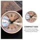 thumbnail image 3 of GOOHOCHY 1 conjunto de reloj de mudo Reloj de pared decorativo Reloj Relo Relo de metal Reloj de metal de estilo retro, 3 of 7