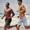 thumbnail image 3 of COOFANDY Men Bathing Suit Swimwear Square Leg Chubbies Sexy Elastic Board Short, 3 of 6