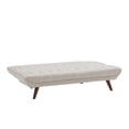thumbnail image 5 of Allora Mid Century Modern Tufted Sofa Bed in Beige, 5 of 7
