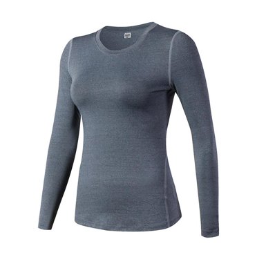 SPVISE Women's Compression Shirt Long Sleeve - Dry Fit Workout Top & Athletic Base Layer