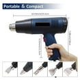 thumbnail image 4 of LCD Display Heat Gun Thermal blower hot air gun Air dryer for soldering Professional power tools ,Variable Temperature, 4 of 6