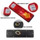 thumbnail image 4 of 2 luces traseras para remolque de camión de 12 V, 19 LED, luz de freno impermeable, luces indicadoras de señal de giro inverso, lámpara de funcionamiento para camión, remolque, furgoneta, 4 of 5