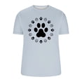 thumbnail image 4 of SDNall Hauts à Manches Longues Homme Col Rond Imprimé T-Shirt Manches Longues, 4 of 5
