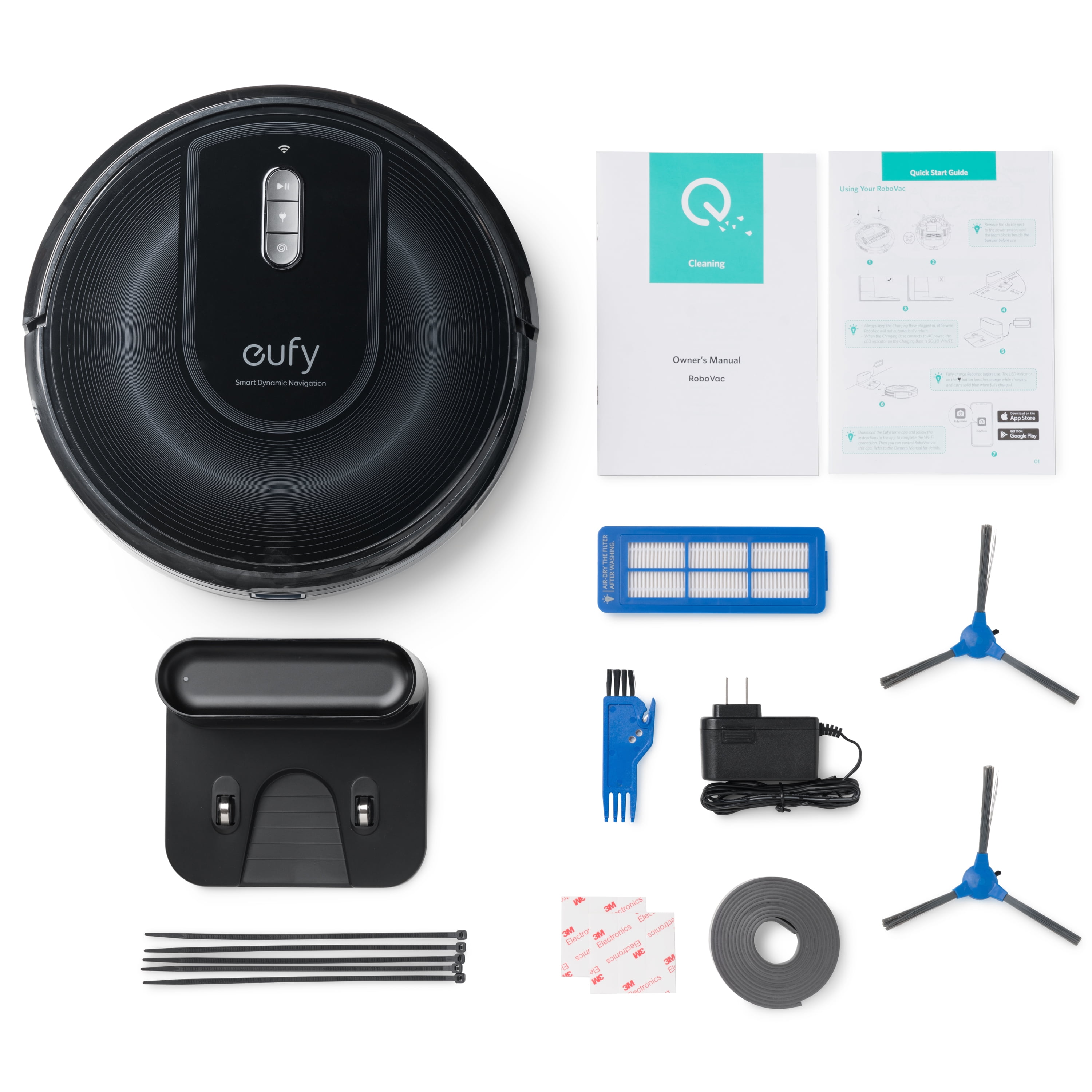 eufy Clean RoboVac G30 Verge, Robot Vacuum with Home Mapping, 2000Pa  Suction, Wi-Fi, T2252Z11, New