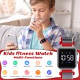 thumbnail image 2 of Kids Digital Watch for Boys Girls Sports Watch with Alarm, Stopwatch, Calendar, Pedometer,Waterpoof Watch with Nylon Band Gifts for Kids, 2 of 7