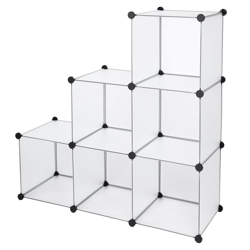 Lowestbest 6 Cube Square Storage Organizer, Bookshelf Closet Organizer Storage Shelves Lowestbest 6 Cube Square Storage Organizer, Bookshelf Closet Organizer Storage Shelves