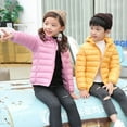 thumbnail image 5 of 6-13 Years Boys Girls Winter Coat For Kids Down Jacket Hooded Children Outwear, 5 of 11