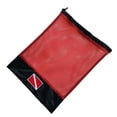 thumbnail image 1 of 2x Bolsa de Equipo de Almacenamiento de Malla con Cordón para Buceo, Snorkel, Natación, Accesorios para Equipos de ejercicio Acuáticos shamjiam  Bolsa de equipo de malla de buceo, 1 of 9