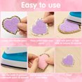 thumbnail image 3 of Grobro7 Chenille Patches, 30 Pieces Colorful Heart Lightning Rainbow Flowers for Jackets Jeans Hats, 3 of 7