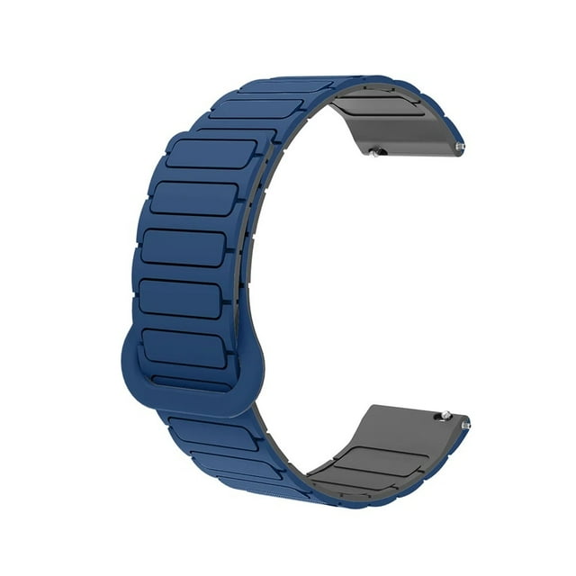 YJD Magnetic Loop Band Fit For FIBIT VERSA 3 2 1 Bracelet Armor Style Quick Release Waterproof Silicone Smart Watch Strap Accessories