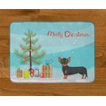 thumbnail image 4 of Carolines Treasures CK3816RUG Black & Tan Chiweenie Christmas Tree Machine Washable Memory Foam Mat, 4 of 4
