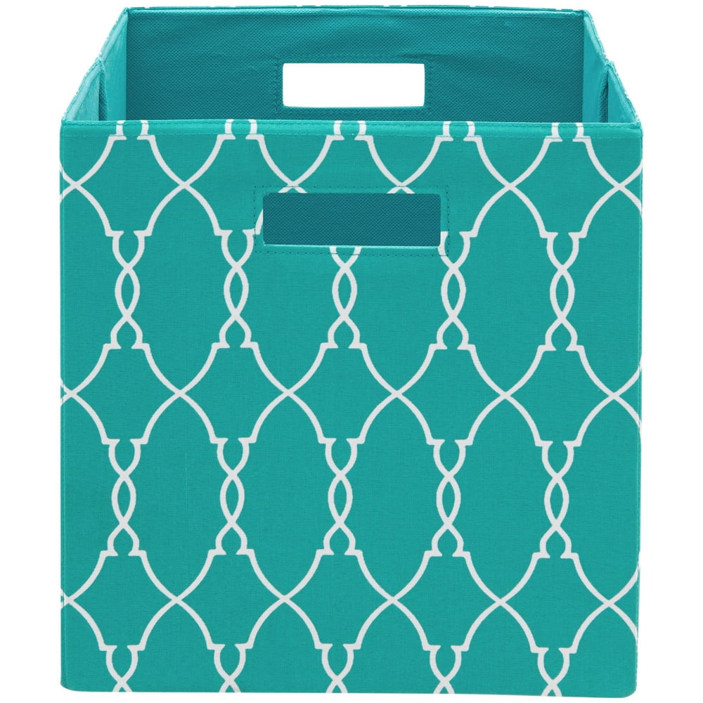 Better Homes & Gardens Fabric Cube Storage Bins (12.75" x 12.75"), Set