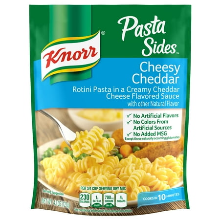Knorr Creamy - (8 Pack) Knorr Cheesy Cheddar Pasta Sides Dish, 4.3 oz