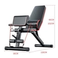 thumbnail image 2 of Banco Pesas Multiposiciones Plegable Equipo De Fitness 12 En 1 Con Almohadillas Cómodas 350Kg,bancos de entrenamiento plegables para gimnasio en casa, 2 of 9