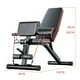 thumbnail image 2 of Banco Pesas Multiposiciones Plegable Equipo De Fitness 12 En 1 Con Almohadillas Cómodas 350Kg,bancos de entrenamiento plegables para gimnasio en casa, 2 of 9