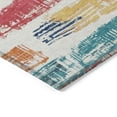 thumbnail image 4 of Addison Rugs Chantille Indoor/Outdoor Transitional Stripes Ivory Washable Rectangle Rug, 3' x 5', 4 of 6