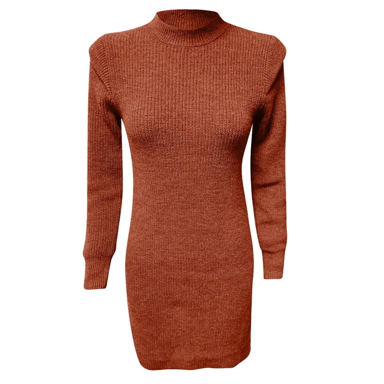 long sleeve knit maternity dress Full Body Maternity & Nursing Sweater Dress M / Black main image 1