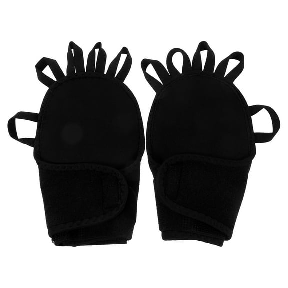 LOLIPPYY 1 Pair Weighted Gloves for Sports Training, Anti-Tear Material, Black, Professional Fitness and Workout Gear