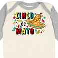 thumbnail image 4 of Inktastic Happy Cinco De Mayo-sombrero Boys or Girls Long Sleeve Baby Bodysuit, 4 of 5