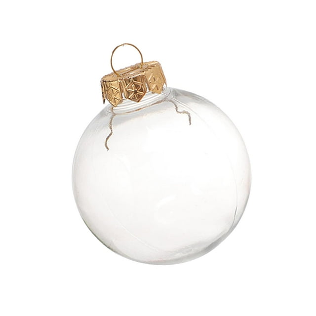 Bolas de Navidad Adornos de Navidad Colgantes de Navidad Suministros para fiestas 10cm Dorado
