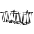 thumbnail image 4 of DECOMELODY 1Set Iron Drain Basket Black 9.3X3.9X3.1In For Kitchen Gadget Organizer And Kitchen Organizer Holder, 4 of 8