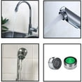 thumbnail image 5 of Faucet Aerator,５pcs Faucet Aerator Faucet Aerator, Faucet Diffuser Faucet Filter with Gasket for Kitchen and Bathroom, 5 of 5