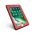 thumbnail image 5 of Allytech Silicone Case for iPad 4 / iPad 3/ iPad 2, Three Layers Silicone+PC Heavy Duty Defender Kickstand Feature Shockproof Case Cover for Apple iPad 2nd/3rd/4th Generation, Black+Red, 5 of 10