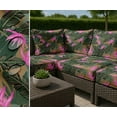 thumbnail image 7 of Soimoi Tropical Pattern Waterproof Fabric | Outdoor Material By 3 Yard | Tear-Resistant, UV Safe | Great for Bags, Rainwear, Covers & Curtains, Awning Cover Cloth - Green, 7 of 7