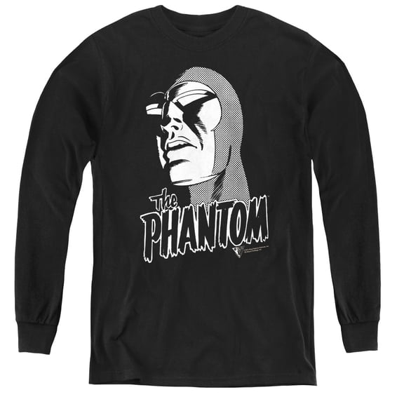 Phantom Inked Youth Long Sleeve T-Shirt Black