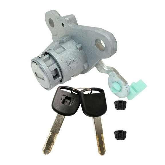 Left Driver Side Door Lock Cylinder w/Keys 72185-SLN-A01 For Honda Fit 2007-2008