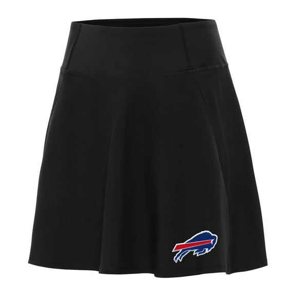 Women's Antigua Black Buffalo Bills Chip Skort