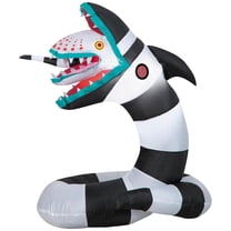 Gemmy Small Sandworm Halloween Inflatable Decoration - Brown