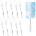 thumbnail image 1 of 3PCS Duster Refills Folding Handles Set Compatible with Swiffer Dusters,Disposable Static Dust Removal Brush Handle for Dusting Electronics,Furniture,Blinds,Ceiling Fans (10, White), 1 of 7