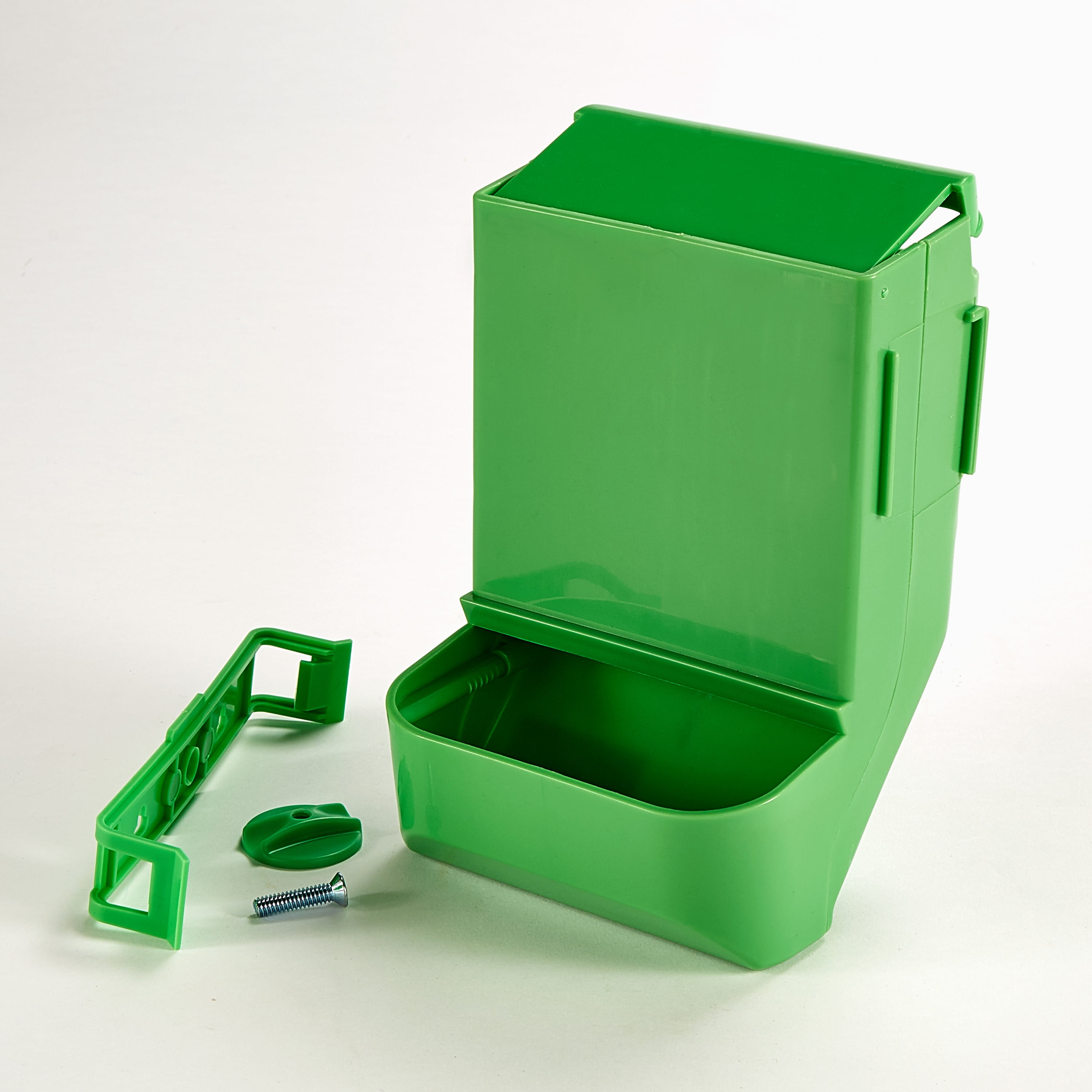 Kaytee Gravity Bin Feeder with Bracket for Rabbits Guinea Pigs