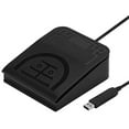 thumbnail image 1 of iKKEGOL Upgraded USB Single Foot Pedal Optical Switch Control One Key Program Computer Keyboard Mouse Game Action HID, 1 of 5