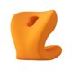 thumbnail image 5 of Soporte para el cuello para reposacabezas de silla de oficina, transpirable, se adapta a la mayoría de las sillas de oficina. Piel. Naranja, 5 of 9