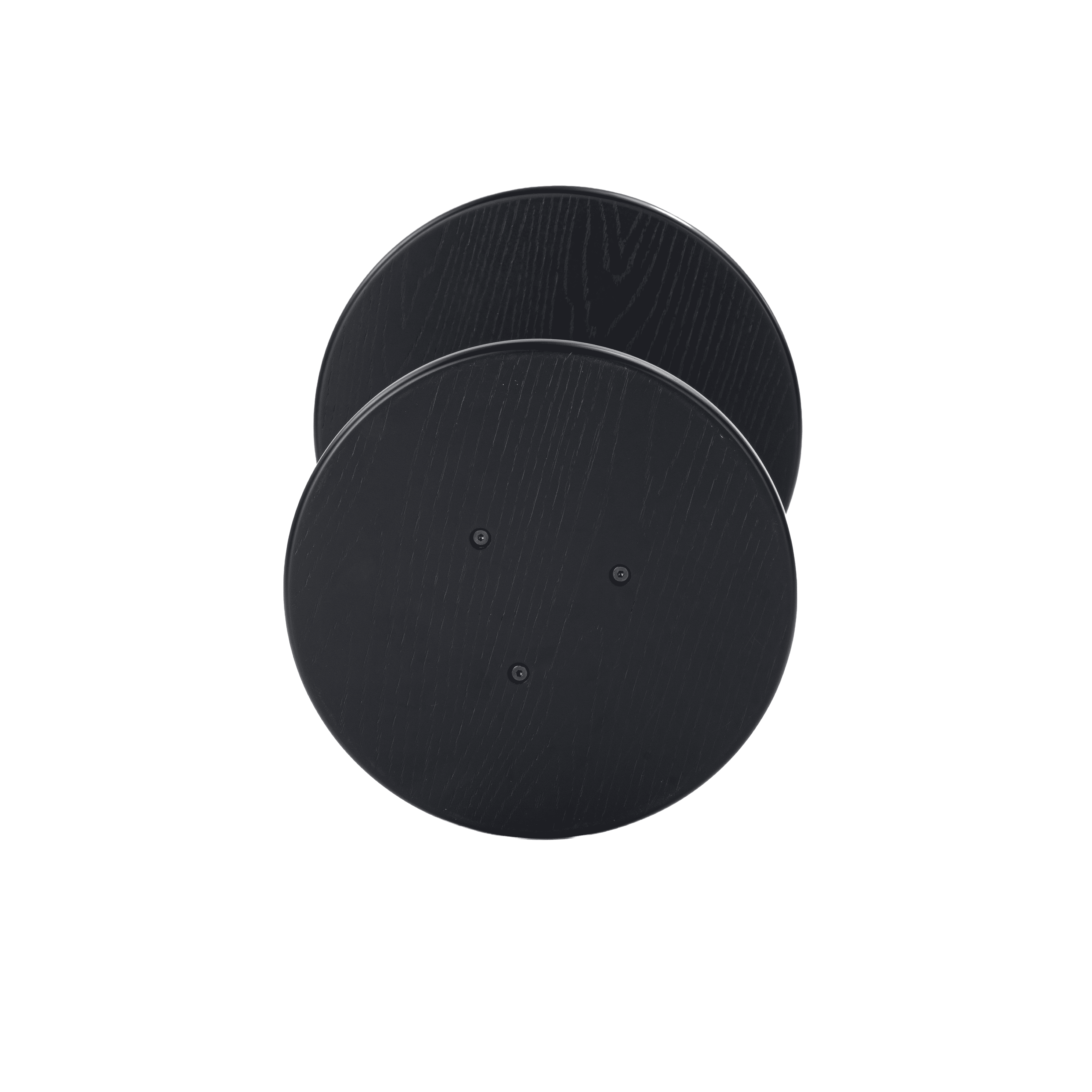 Mainstays Round Pedestal Drink Table, Black