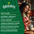 thumbnail image 3 of Oriente Cuban Coffee Roasters - Dark Roast Cafe De Olla Instant Coffee Packets Single Serve - 20ct - 100% Arabica Coffee Solar Energy Produced - Authentic Cuban Coffee Inspired Style, 3 of 6