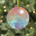 thumbnail image 3 of CafePress - Supernova Moon Abstract Circle Ornament - Acrylic Circle Christmas Ornament, 3 of 4