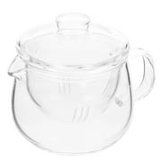 Transparent Tea Ware Handled Scented Tea Pot Tearoom Heat-Resistant Teapot