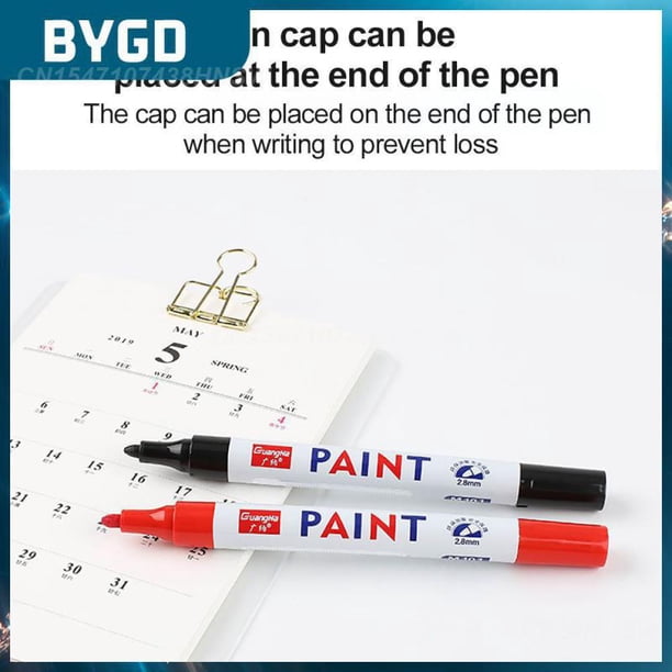 1pcs Paint Marker Multicolor Waterproof Diy Art Marker Pen Permanent Paint Marker Pen Car Accessories05United States He Qiyong unisex