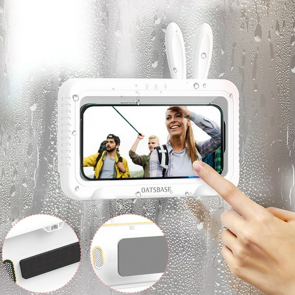 Teléfono de ducha para baño, funda giratoria para teléfono de ducha, soporte para teléfono de ducha, soporte para teléfono de montaje en pared