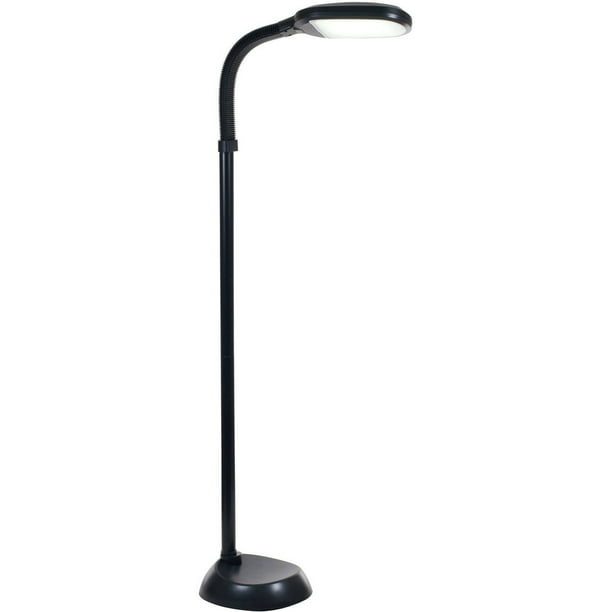 Lavish Home Led Sunlight Floor Lamp, Floor Lamps With Dimmer Switch