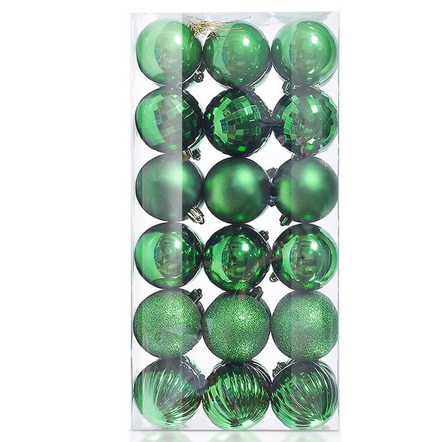 Adornos navideños para árboles de Navidad, adornos de bolas navideñas