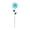 Multicolor J, variant on Guodhu 6-Color Iron Flower Garden Stake Set, Fade-Resistant Wrought Metal Insertion Art for Courtyard Flower Bed, No-Assembly Outdoor Decorative Plant Stick(Multicolor K)