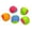 A003- Multicolor, variant on Toss Across Game | 5 Pack Soft Outdoor Balls for Student | Parent Child Interactive Throwing Game for Backyard Games for Student, Great Gift for Toddlers